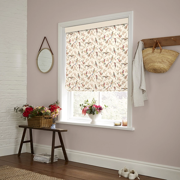 Room with bird design roman blind from Cath Kidston