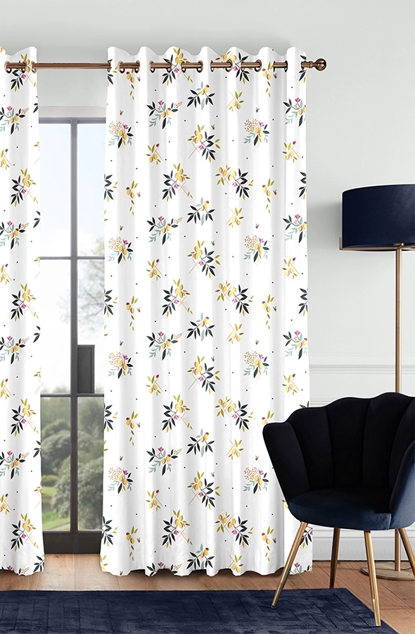 Room with white curtains in lemurs from Sara Miller