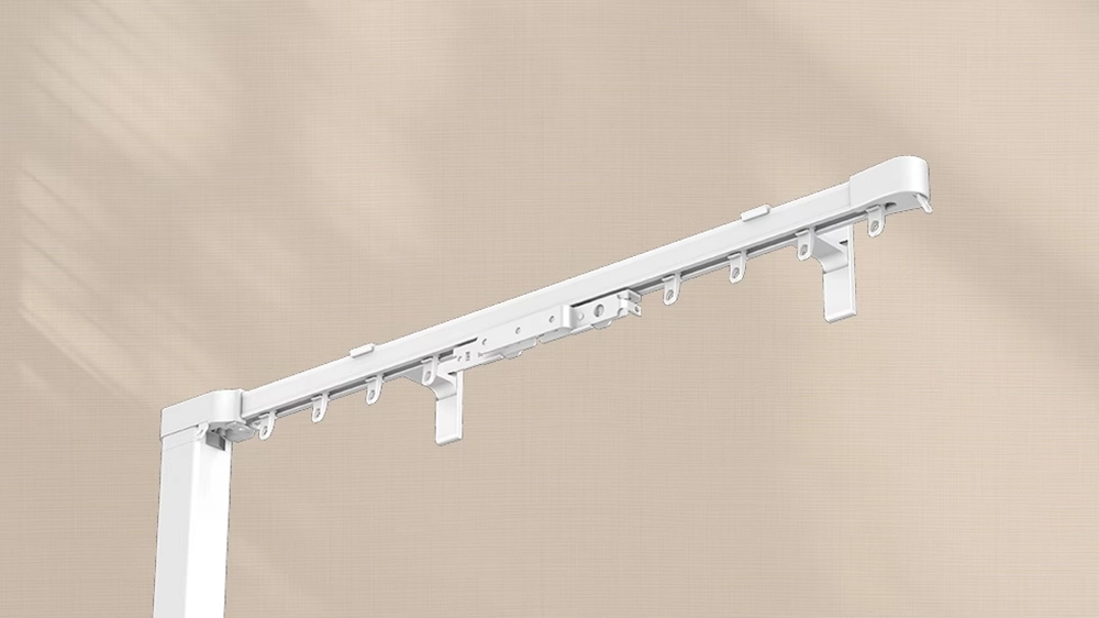 Motorised vako track for curtains