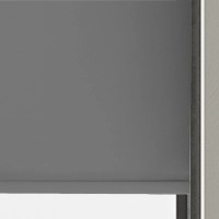 Roller blinds with matching bottom bar