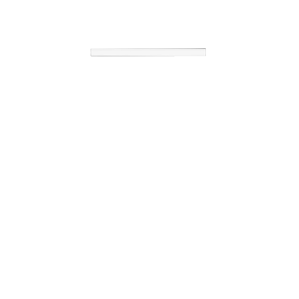 Roller blind with white cassette